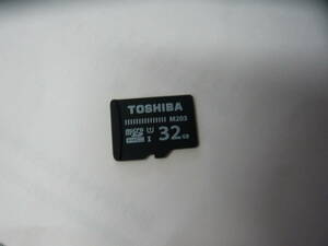 動作保証！送料無料！TOSHIBA micro SDHC 32GB　①