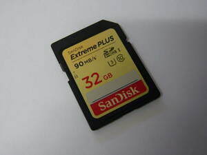 動作保証！SanDisk Extreme PLUS SDHCカード 32GB クラス⑩