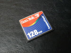 動作保証！SanDisk CFカード 128MB