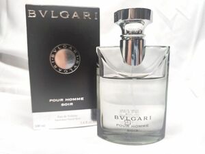 100ml【日本語表記】【送料無料】BVLGARI ブルガリ ソワール SOIR プールオム Eau de toilette