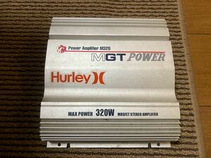 POWER AMPLIFIER M320 MGT POWER 320W パワーアンプ カーオーディオ　