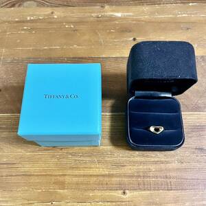 美品　ティファニー 指輪 K18 エレサペレッティ　10号　約4.6g TIFFANY & Co. 1000円スタート　売り切り