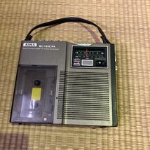 昭和レトロ アイワ AIWA TPR-501ラジカセ ラジオ カセットレコーダー CASSETTE-CORDER 当時物 _画像1