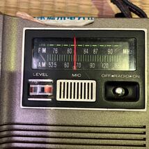 昭和レトロ アイワ AIWA TPR-501ラジカセ ラジオ カセットレコーダー CASSETTE-CORDER 当時物 _画像5