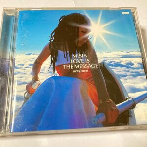 MISIA ミーシャ「LOVE IS THE MESSAGE」CDアルバム　邦楽　R&B