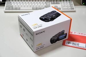 SONY Handycam FDR-AX60 デジタル4Kビデオカメラレコーダー 動作確認済み”ほぼ新品”