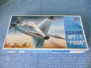 プラモデル KP 1/72 CONVAIR XFY-1 POGO 未組み立て 昔のプラモ 海外のプラモ