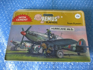 プラモデル REMUS ハリケーン MkIIc HURRICANE MkIIc 未組み立て 昔のプラモ 海外のプラモ