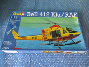 プラモデル レベル Revell 1/72 ベル 412 klu/RAF Bell 412 klu/RAF 未組み立て 昔のプラモ 海外のプラモ