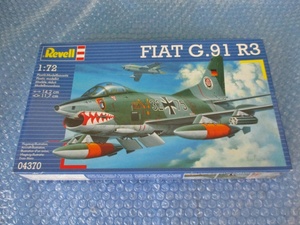 プラモデル レベル Revell 1/72 フィアット G.91 R3 FIAT G.91 R3 未組み立て 昔のプラモ 海外のプラモ