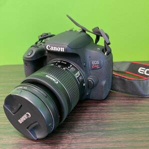 【4866】Canon キャノン EOS Kiss X9i & EF-S 18-55mm 1:4-5.6 ボディ レンズ 一眼レフデジタルカメラの画像2
