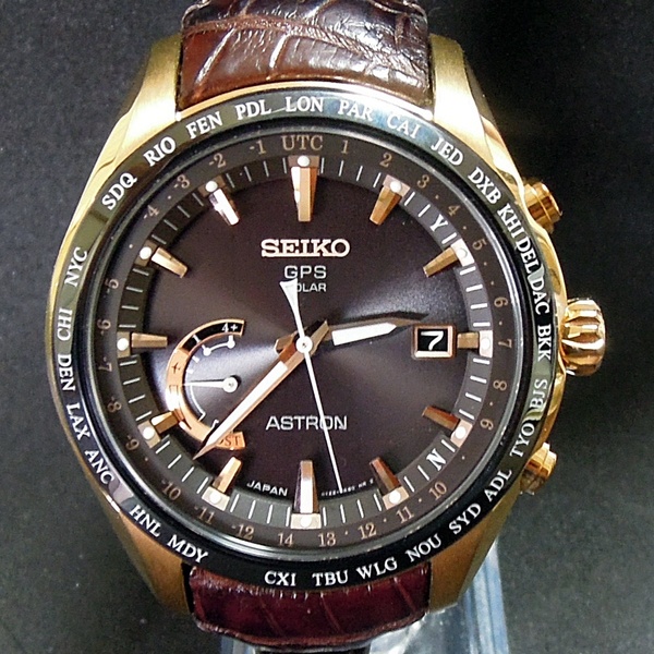 セラミック/チタニウム　SEIKO　セイコー　アストロン　SBXB096/8X22-0AG0-2　GPSソーラー　《 即決・消費税無・送料込 》