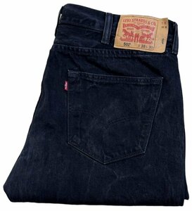 良品 サイズ38 Levi's リーバイス 501 00501-0660 ブラックデニム パンツ ジーンズ エジプト製