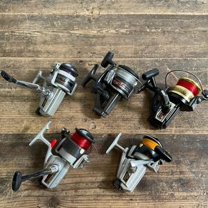 T11/ダイワ DAIWA リール まとめて5個セット 釣具 バス釣り フィッシング 釣り ST-3000S ST-3000M Hi-SPEED スピニングリール