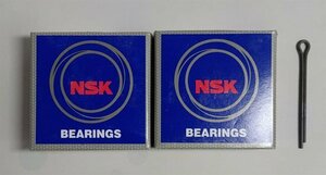 NSK製ハブベアリングキット1-3/8”×1-1/16” テーパースピンドル用#7007