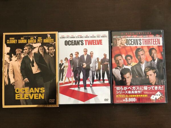 OCEAN’S 11 & 12 & 13 DVD set