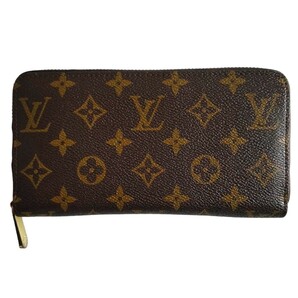 モノグラム ルイヴィトン LOUIS VUITTON 長財布 ラウンドファスナー ジッピーウォレット の画像3