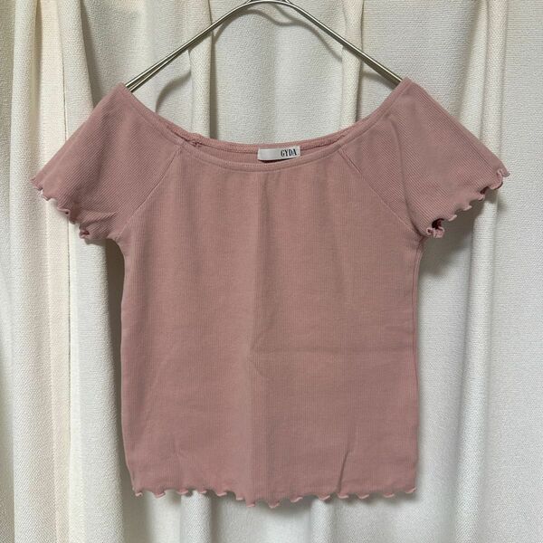 GYDA メロー2WAY TOPS シンプル トップス