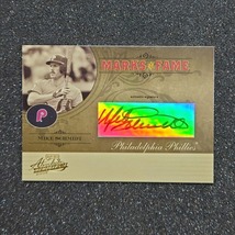 ◆【Auto card】Mike Schmidt MLB 2005 Playoff Absolute Memorabilia Marks of Fame 35枚限定　◇検索：マイク・シュミット 直筆サイン_画像2