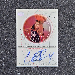 ◆【Auto card】 Caron Butler 2002-03 UD Ultimate Collection Ultimate Signature ◇検索：カロン・バトラー 直筆サイン Heat