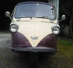  Daihatsu Midget * van Showa era 41 year (1966 year ) almost almost at that time. ... 2 owner vehicle document attaching . service being completed real movement 