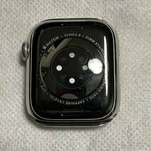 週末クーポンで¥80,000 Apple Watch Series 9 41mm シルバー ステンレススチール 純正品リンクブレスレット付属 中古良品 保証付_画像3