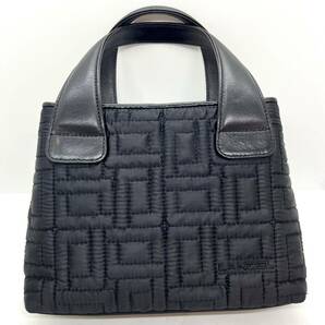 中古 LANCEL ランセル ミニトートバッグ ハンドバック ２WAY レディースバック 黒 14×18㎝/3173の画像2