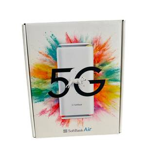 【美品】Soft Bank Air ５G ソフトバンク エアールーター CKB01 付属付/3005の画像1