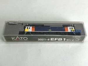 Nゲージ KATO 3021-4 EF81カシオペア ケース割れ 破損あり 動作未確認 現状[19199