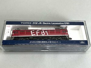 Nゲージ TOMIX 2132 JR EF81形 電気機関車(JR東日本カラー) 状態未確認 現状[19217