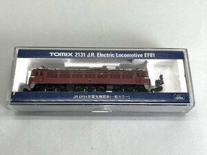 Nゲージ TOMIX 2131 JR EF81形 電気機関車(一般カラー) 状態未確認 現状[19216
