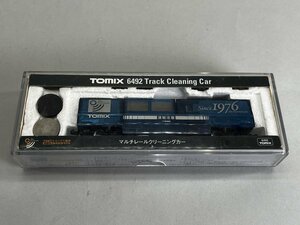 Nゲージ TOMIX 6492 マルチレールクリーニングカー TOMIX誕生25周年記念モデル 状態未確認 現状[19212