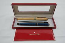 ★同梱不可【B送900円】　74　万年筆3本セット　WATERMAN　SHEAFFER　IRIDIUM　文房具　筆記用具　現状品　筆記未確認_画像1