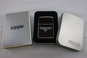 ★同梱不可【B送900円】　81　未使用品　ZIPPO　ジッポ　Harley Davidson Cafe　ハーレーダビッドソン　オイルライター　喫煙具　ケース付