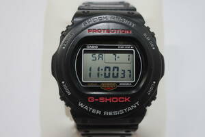 ☆☆同梱不可【S送900円】4611　最終　CASIO カシオ　G-SHOCK　DW-5750E-1JF 生誕35周年記念モデル　丸型　デジタル　クオーツ　黒　動作品