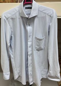 【美品】はるやま　完全ノーアイロン　長袖ワイシャツ　i-shirt　アイシャツ　ワイシャツ　日本製　cool サイズ39-82