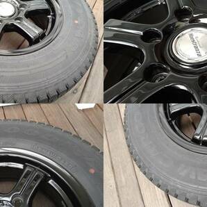 スタッドレス GOOD YEAR ICE NAVI CARGO 195/80R15 107/105L LT ホイール maestranza 15インチ 6.0J 6穴 139.7 インセット 33 ハイエースの画像8