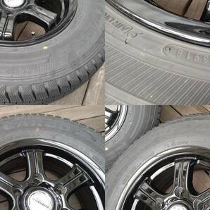 スタッドレス GOOD YEAR ICE NAVI CARGO 195/80R15 107/105L LT ホイール maestranza 15インチ 6.0J 6穴 139.7 インセット 33 ハイエースの画像4