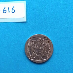 外国コイン 南アフリカ (Rー６１６) ５ランド硬貨 ２ランド硬貨 １ランド硬貨 おまとめ ３枚の画像9