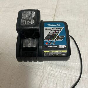 【Makita】マキタ DC18RCT 7.2-18V 急速充電器 動作確認済　　 中古品