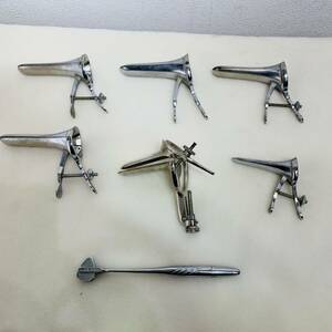 ks piece set medical care apparatus hand . medical aid apparatus gynecology enhancing vessel brass?.. vessel antique 6 point summarize set hand . apparatus gynecology X915