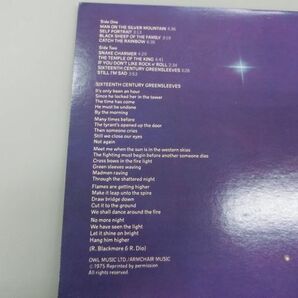 R040 レコード RITCHIE BLACKMORE'S RAINBOW 銀嶺の覇者の画像4