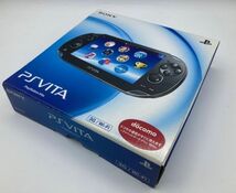 C9322 中古 Sony PlayStation Vita 3G/Wi‐Fiモデル クリスタル・ブラック (PCH-1100 AA01) 初期動作確認済_画像10