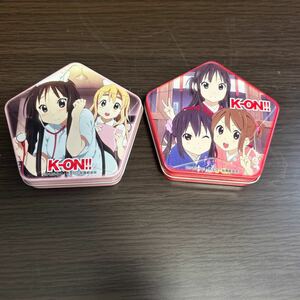 けいおん!!　K-ON　澪　秋山澪　紬　琴吹紬　チロルチョコ　缶　セット