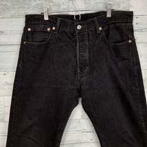 LEVI'S リーバイス 501 ブラック 35×30 デニムパンツ ジーンズ_画像5