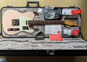 FENDER USA Limited Edition American Professional II Telecaster (Shell Pink /Rosewood)