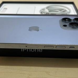 中古美品 動作確認済み SIM フリー iPhone 13 Pro Max 256GB シエラブルー キズほぼなし 動作問題がありませんの画像10