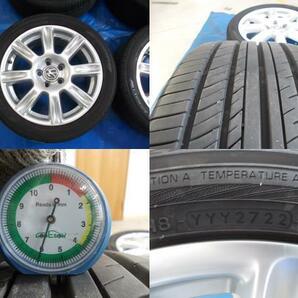 ★中古★ABA-1KBMY★ゴルフ・プラス■225/45Ｒ17■タイヤ、純正アルミホイール4本seの画像7