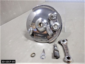 350SS ドラムパネル バレル研磨仕上げ カワサキ マッハ SS SS350 [22-1217-15] [ 5880 ]