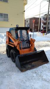  Sapporo .. Toyota Jobsun 2SDK6 колесный погрузчик дизель 4WD снегоочиститель . снег Bobcat 